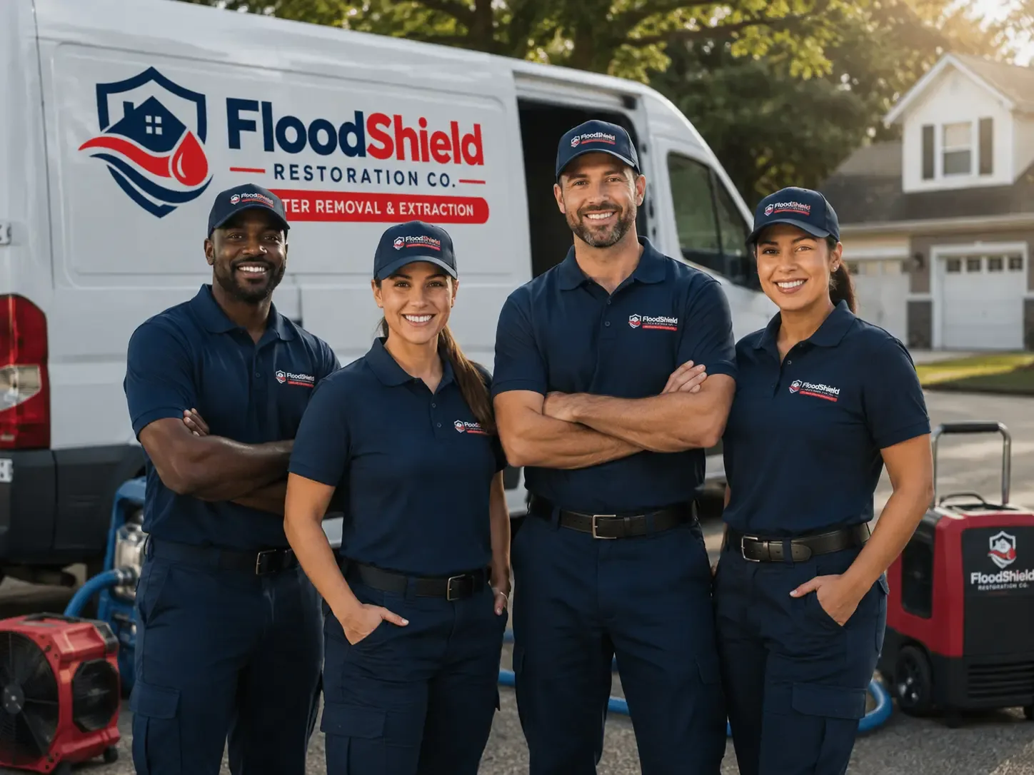 Flood Damage Restoration company in Clear, AK